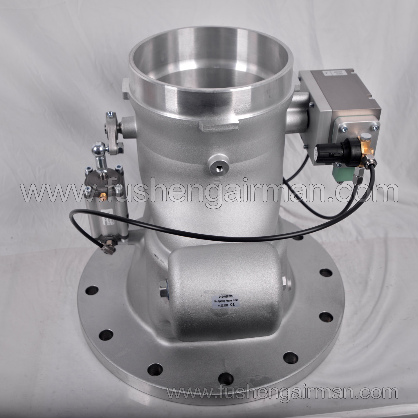 2104050279 Fusheng Screw Air Compressor Genuine Spare Part: Intake Control Check Valve Assembly C200CM