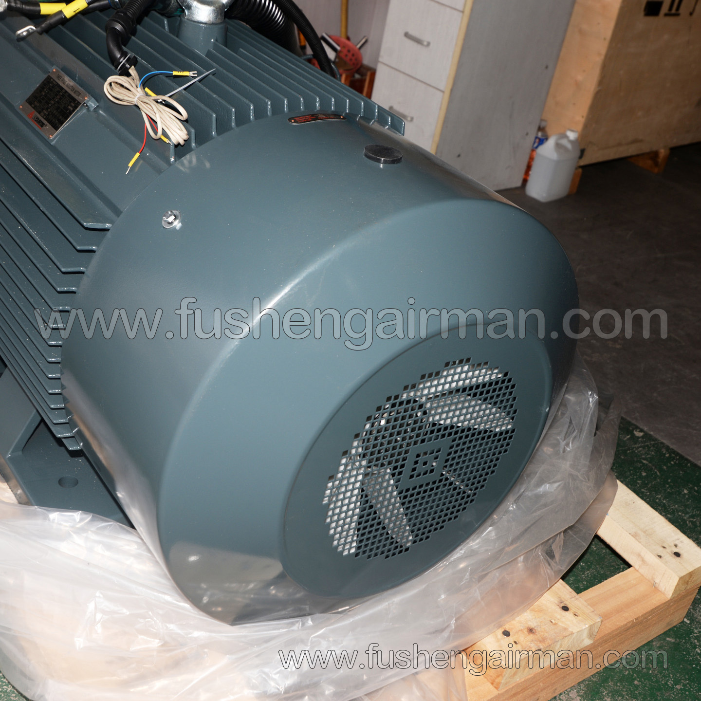 2106025092 Fusheng Curtis Air Compressor Motor IE3-315S-4, B35, 110 kW