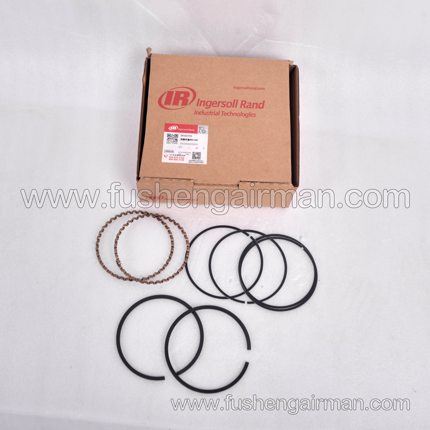 20102703 Ingersoll Rand Piston Air Compressor Original Equipment Manufacturer (OEM) Parts Kits: Piston Rings