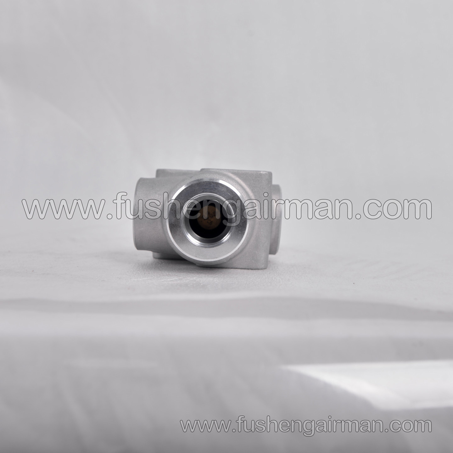 2104080048 Fusheng Vehicle-Mounted Air Compressor Genuine Replacement Part: 3/4", 65–77°C Temperature (Thermal) Control Valve