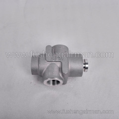 2104080048 Fusheng Vehicle-Mounted Air Compressor Genuine Replacement Part: 3/4", 65–77°C Temperature (Thermal) Control Valve
