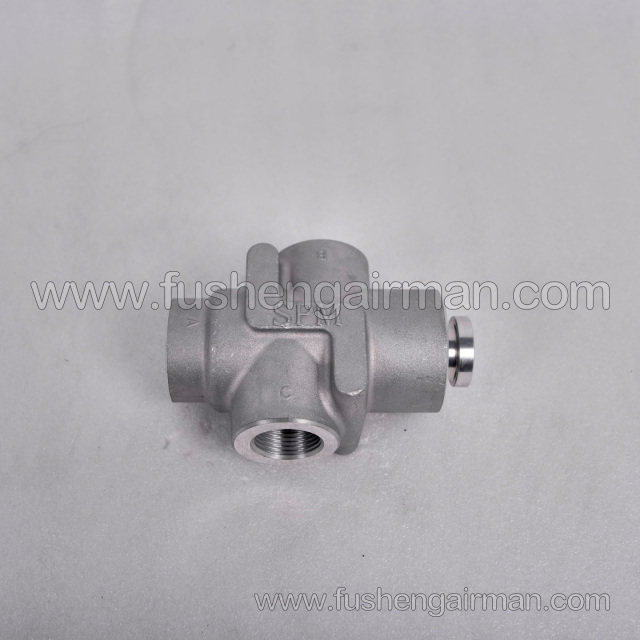 2104080048 Fusheng Vehicle-Mounted Air Compressor Genuine Replacement Part: 3/4", 65–77°C Temperature (Thermal) Control Valve