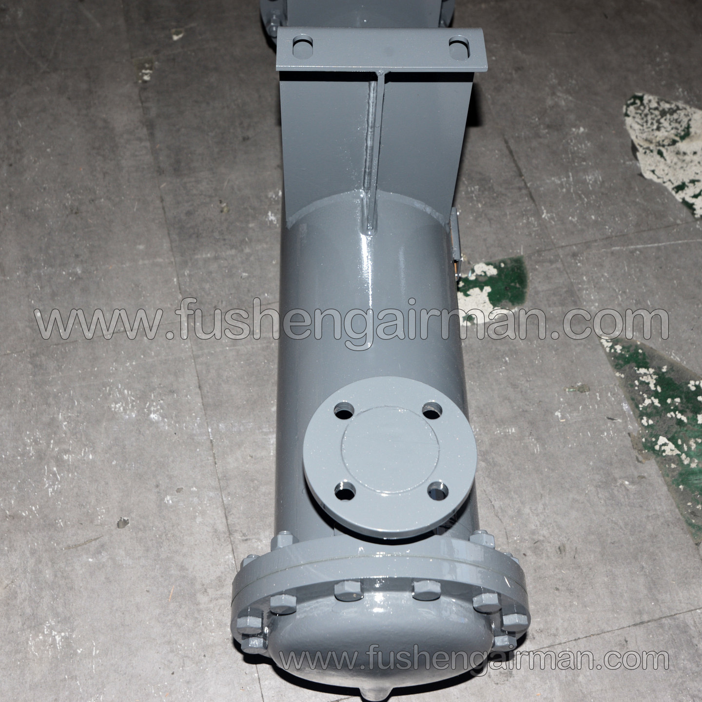2117010276 Fusheng SF132W Original Factory Shell-and-Tube Oil Cooler for Screw Air Compressors