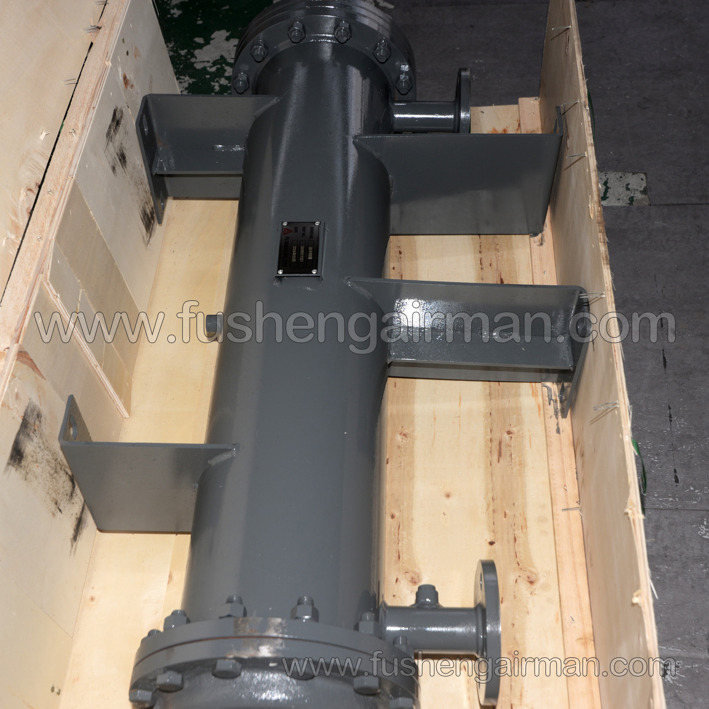 2606511011 Fusheng SA120W Water-Cooled Screw Air Compressor Aftercooler