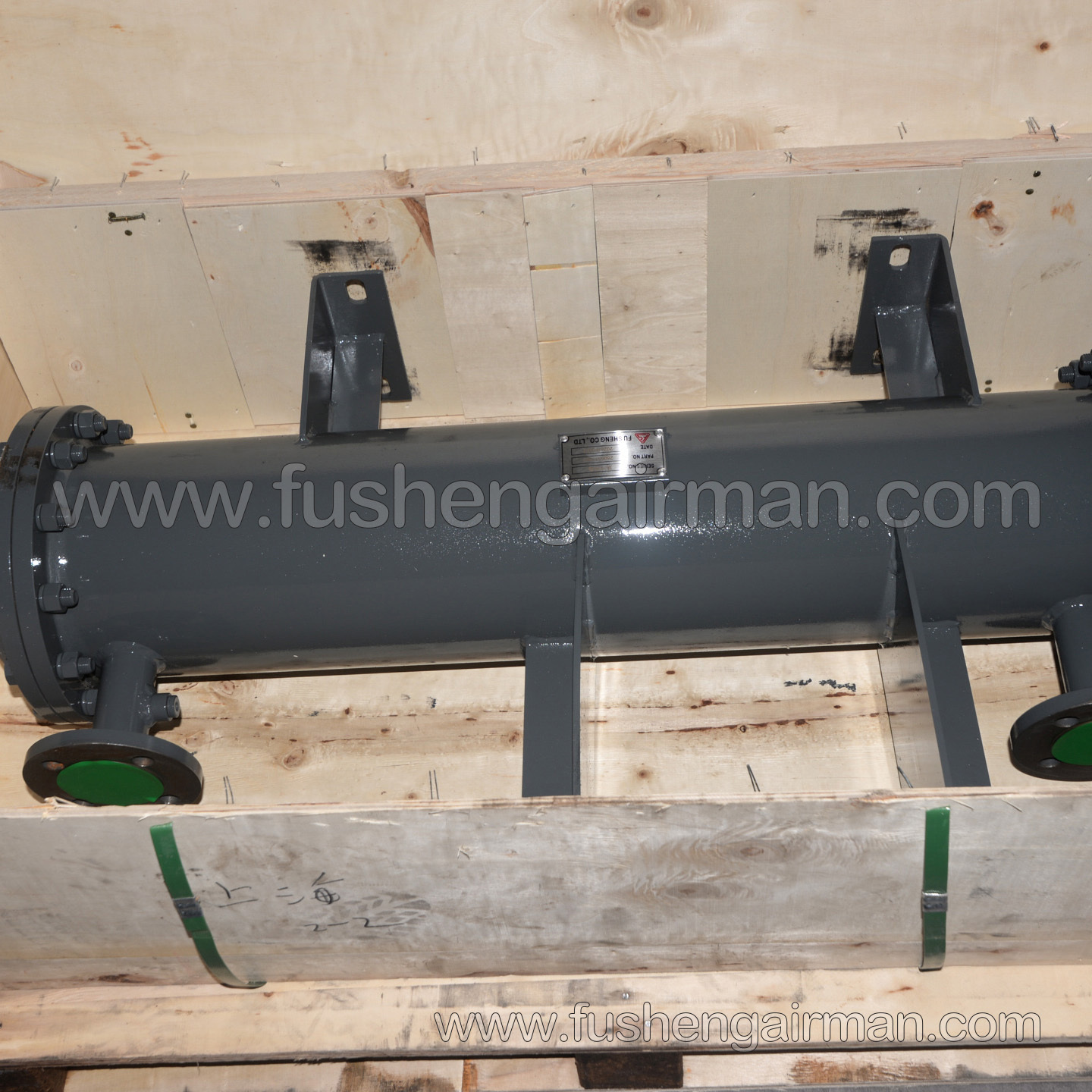 2606511011 Fusheng SA120W Water-Cooled Screw Air Compressor Aftercooler