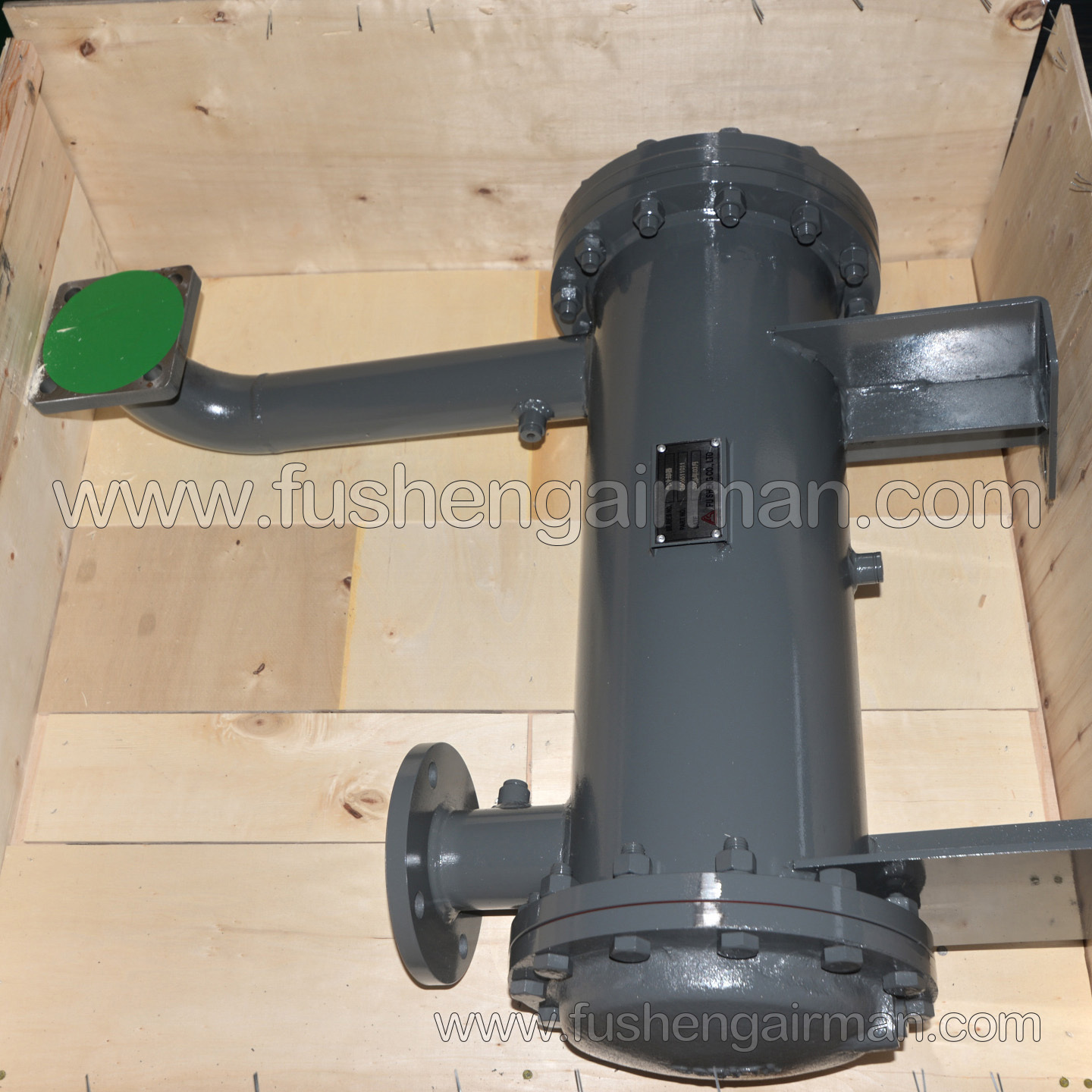 2606511011 Fusheng SA120W Water-Cooled Screw Air Compressor Aftercooler