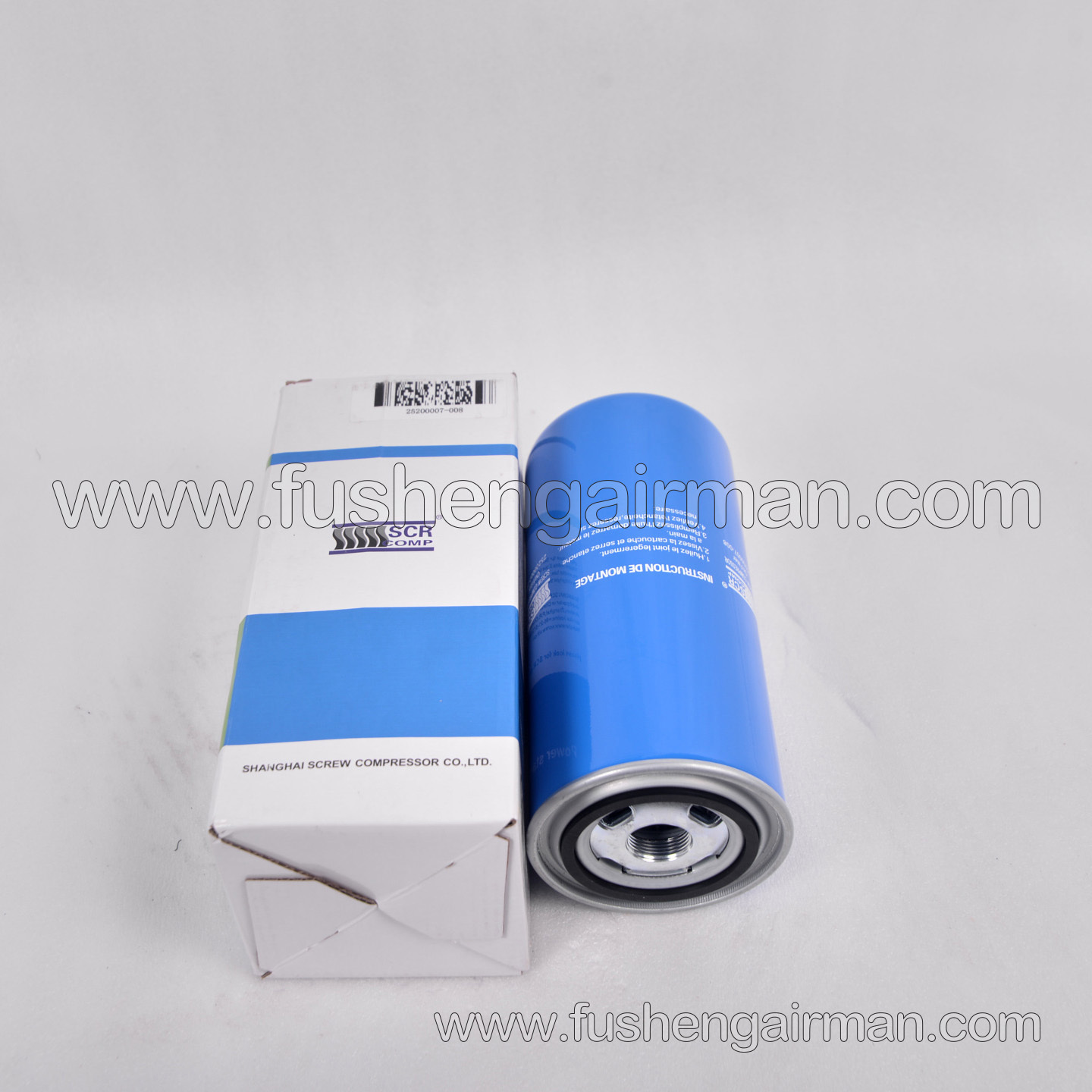 25200007-008 SCR Screw Air Compressor Original Equipment Manufacturer (OEM) Oil Filter Element