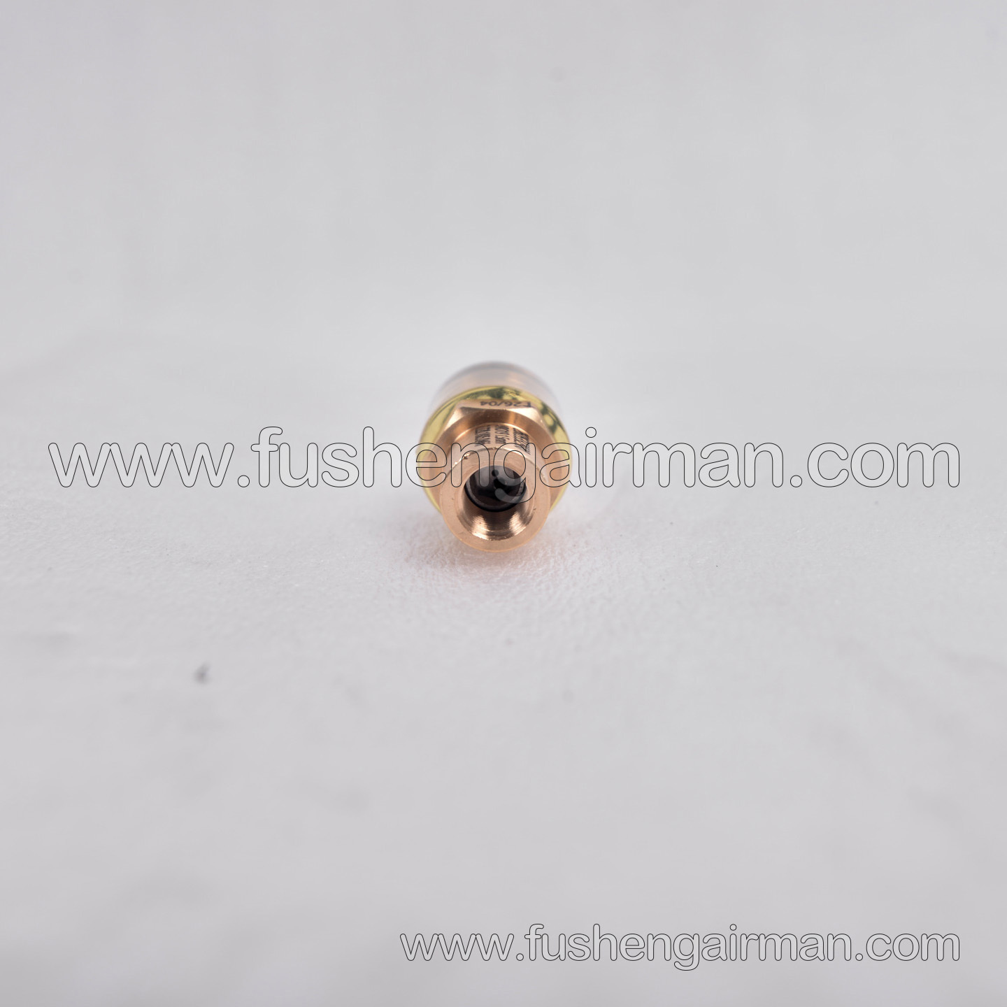 2605332930  Fusheng Genuine Check Valve (1.5mm Orifice), Transparent, for Screw Air Compressor