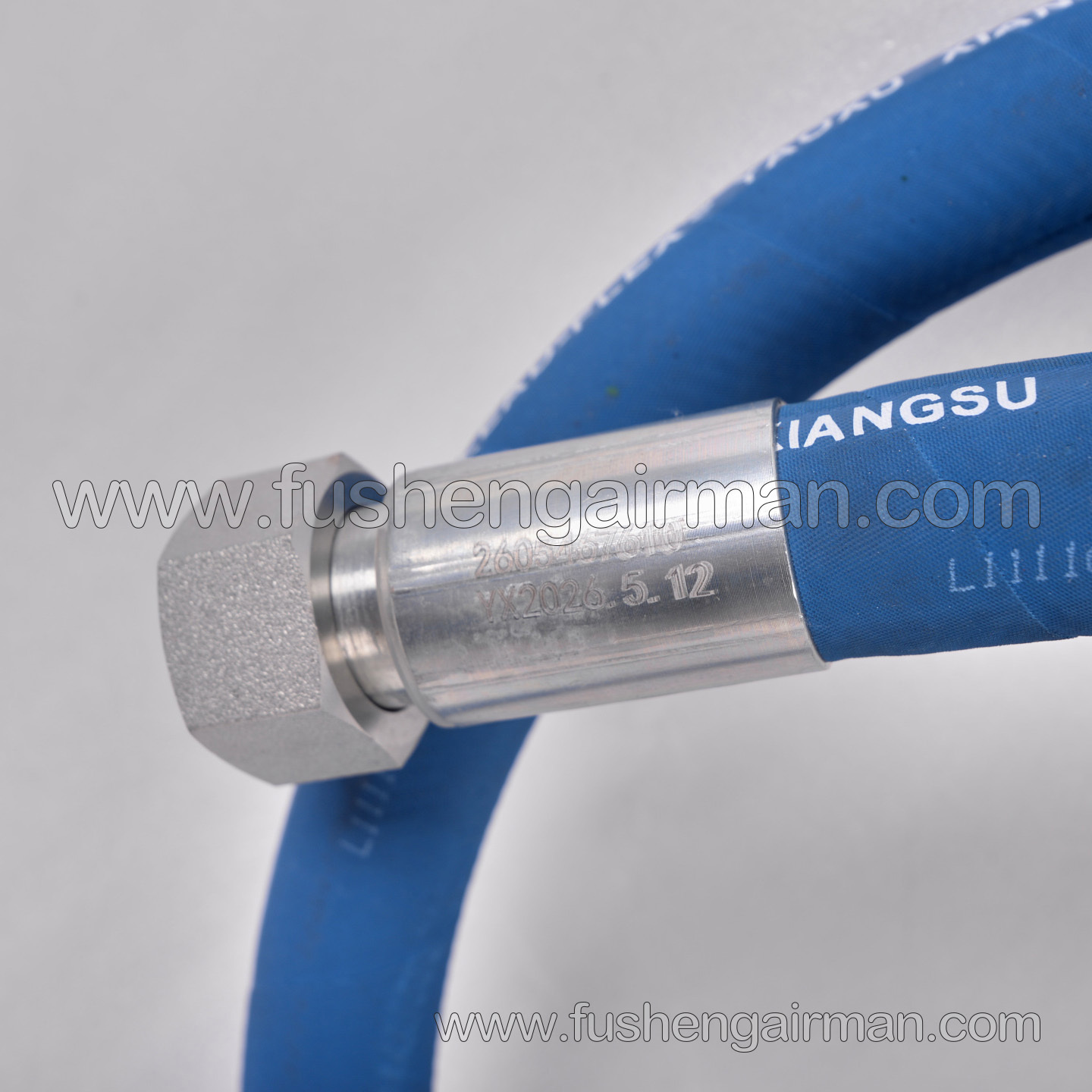 2605467610  Fusheng Screw Air Compressor Genuine Replacement Part: High-Pressure Hose