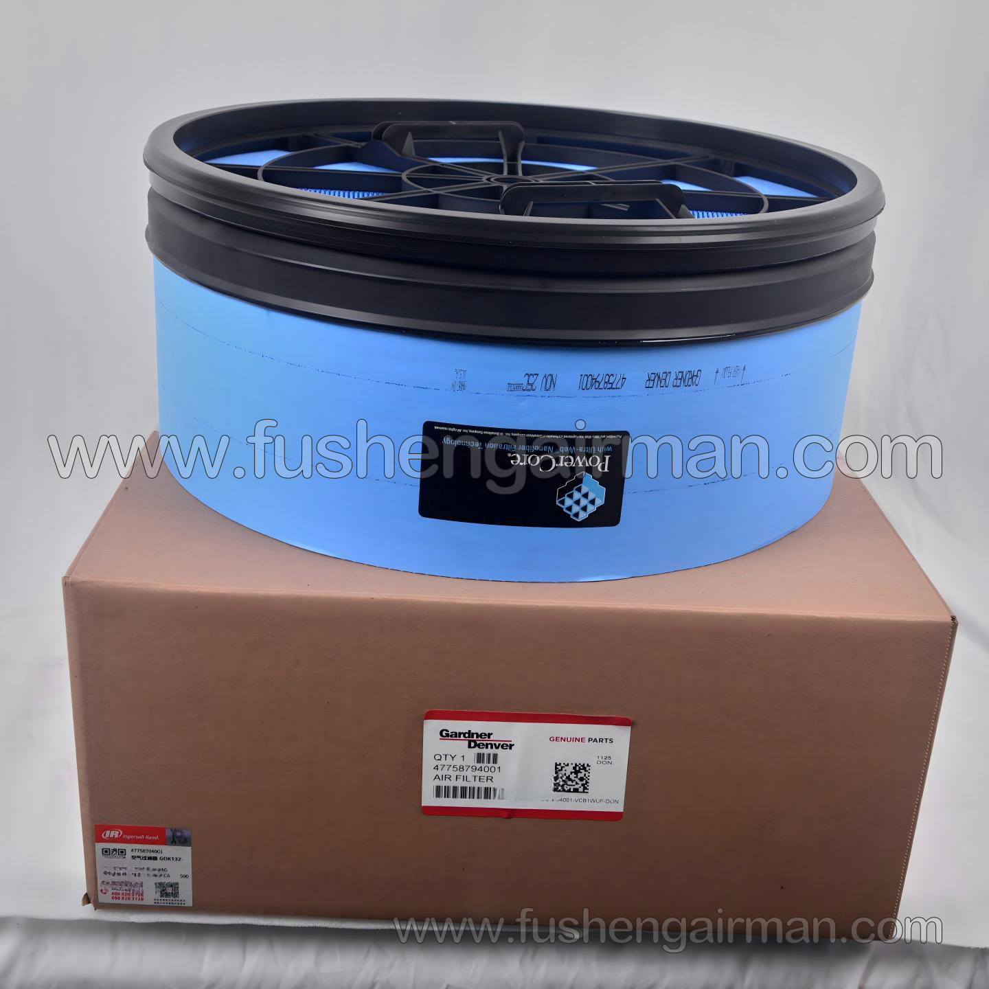 47758794001  Ingersoll Rand Gardner Denver Screw Air Compressor Parts—Air Filter Element Compatible with GDK132-160