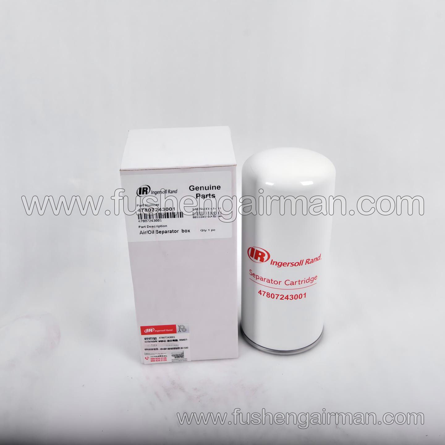 47807243001 Ingersoll Rand Air Compressor Genuine Replacement Part: Oil Separator, RM07-11i External Oil Separator