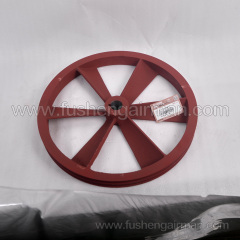 2601233640 Fusheng Piston Air Compressor TA-80 Original Manufacturer Cylinder Block Pulley, 2 Grooves