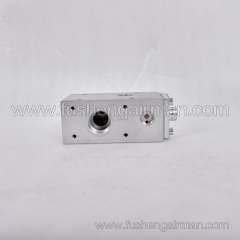 260532S17090226 Fusheng SA200A-7T Inlet Valve Relief Valve Block (with water separator cup hole)