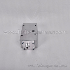 260532S17090226 Fusheng SA200A-7T Inlet Valve Relief Valve Block (with water separator cup hole)