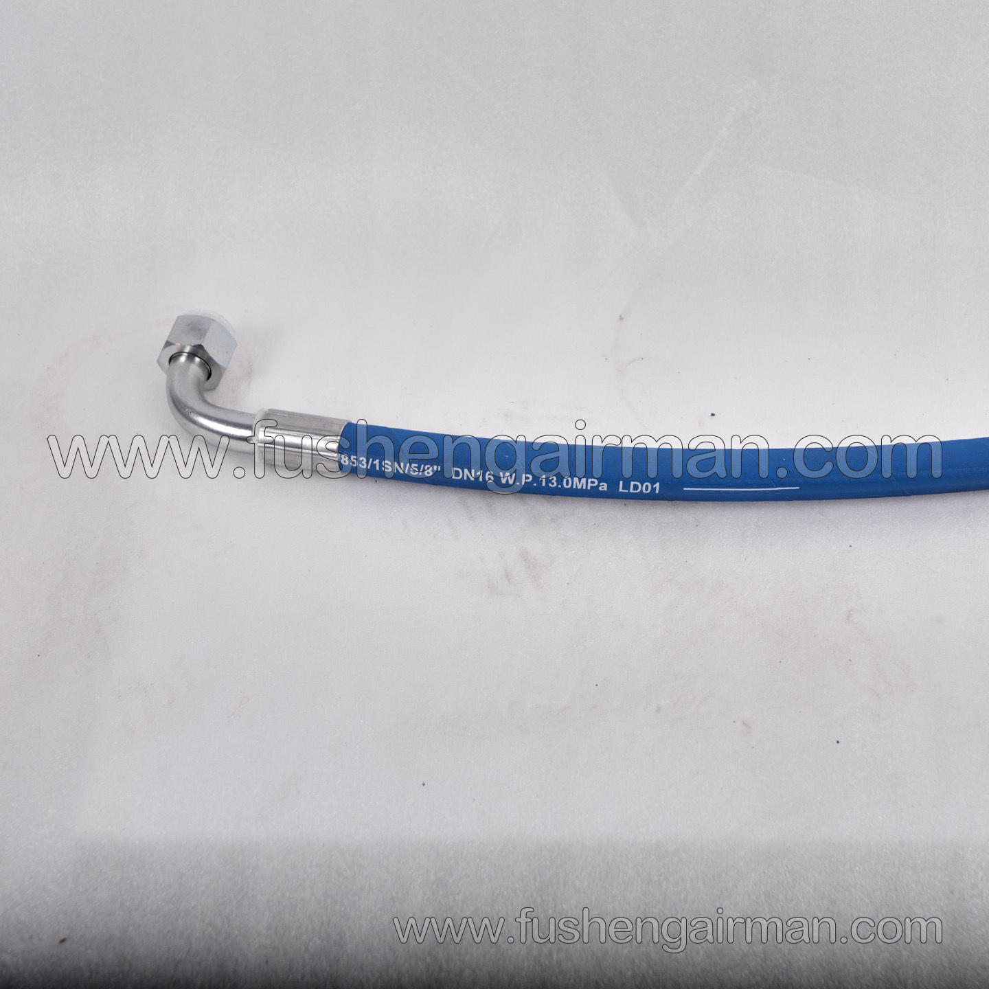 2605419850 Fusheng Genuine Screw Air Compressor SA+08-11-15KW Oil Discharge Pipe 201-16/DN16