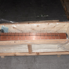 2605511021 Fusheng Screw Air Compressor OEM Shell & Tube Cooler Core Bundle (Copper Tubes)