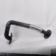 2606416450 Fusheng Screw Air Compressor OEM Discharge Pipe Manifold (Airend to Separator Vessel) for SAV55