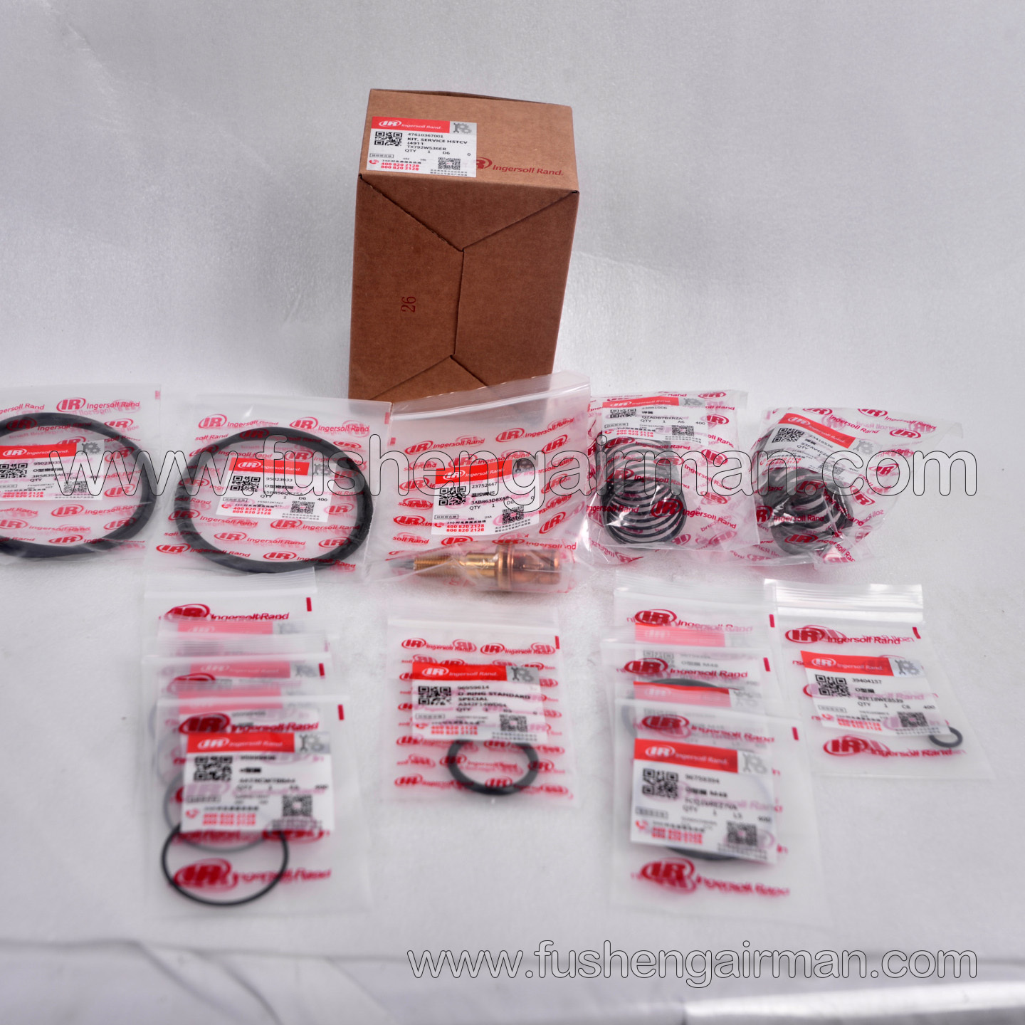 47610367001 Ingersoll Rand Air Compressor Temperature Control Valve 49119738 Maintenance Kit with Valve Core