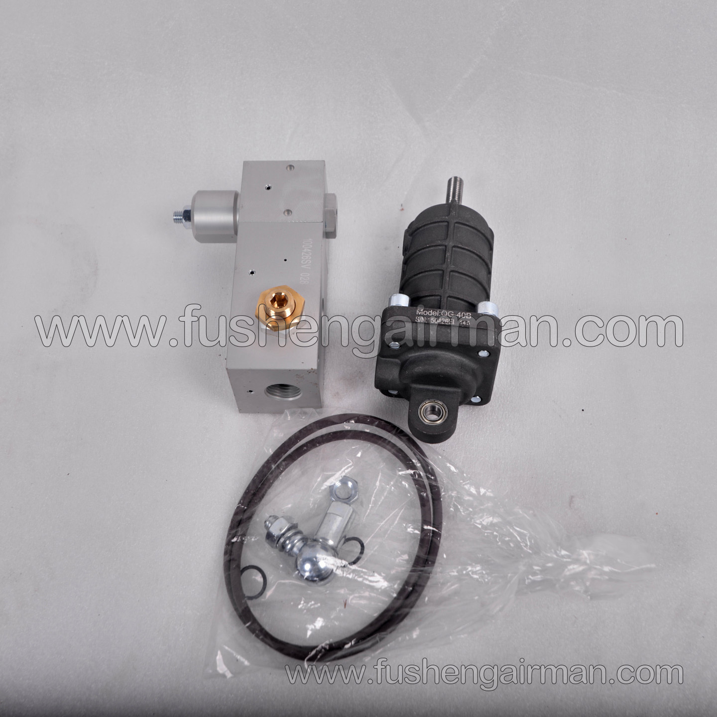 50780000-049 SCR Screw Air Compressor Original Manufacturer Intake Valve Repair Kit—Relief Block Cylinder QG-40B