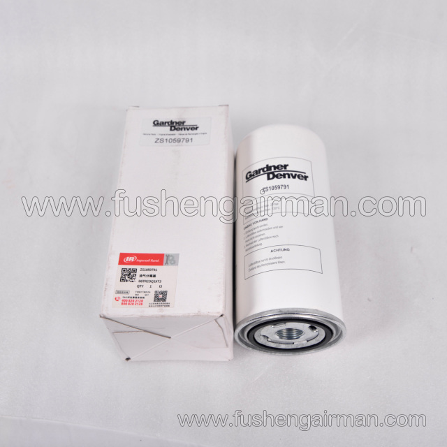 ZS1059791 Ingersoll Rand Gardner Denver Screw Air Compressor Original Equipment Manufacturer (OEM) External Oil Fine Separator
