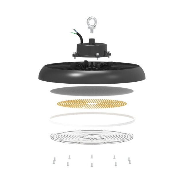 JL01-Series UFO LED High Bay Light,EZCOLED Lighting - Reliable Industrial & Outdoor LED Lighting Solutions,JL01-Series UFO LED High Bay Light