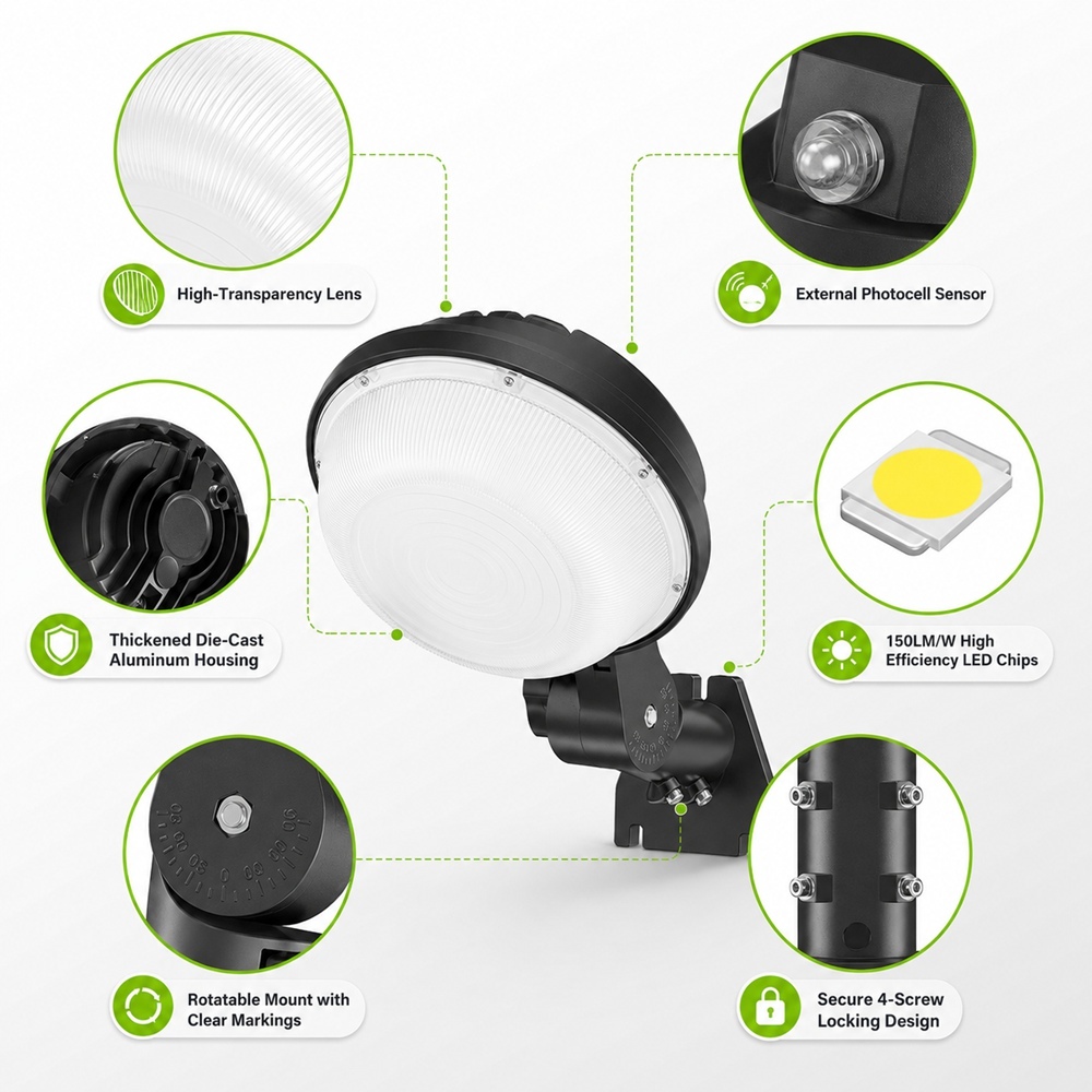 LED Barn Light,EZCOLED Lighting - Reliable Industrial & Outdoor LED Lighting Solutions,LED Barn Light