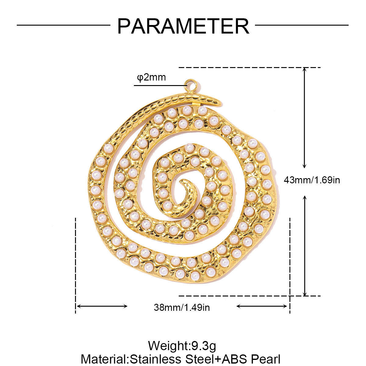 6pcs/pack Stainless Steel Crescent Moon Sun DIY Charms Hollow Flower Necklace Pendants Women Swirl Circle Jewelry Wholesale