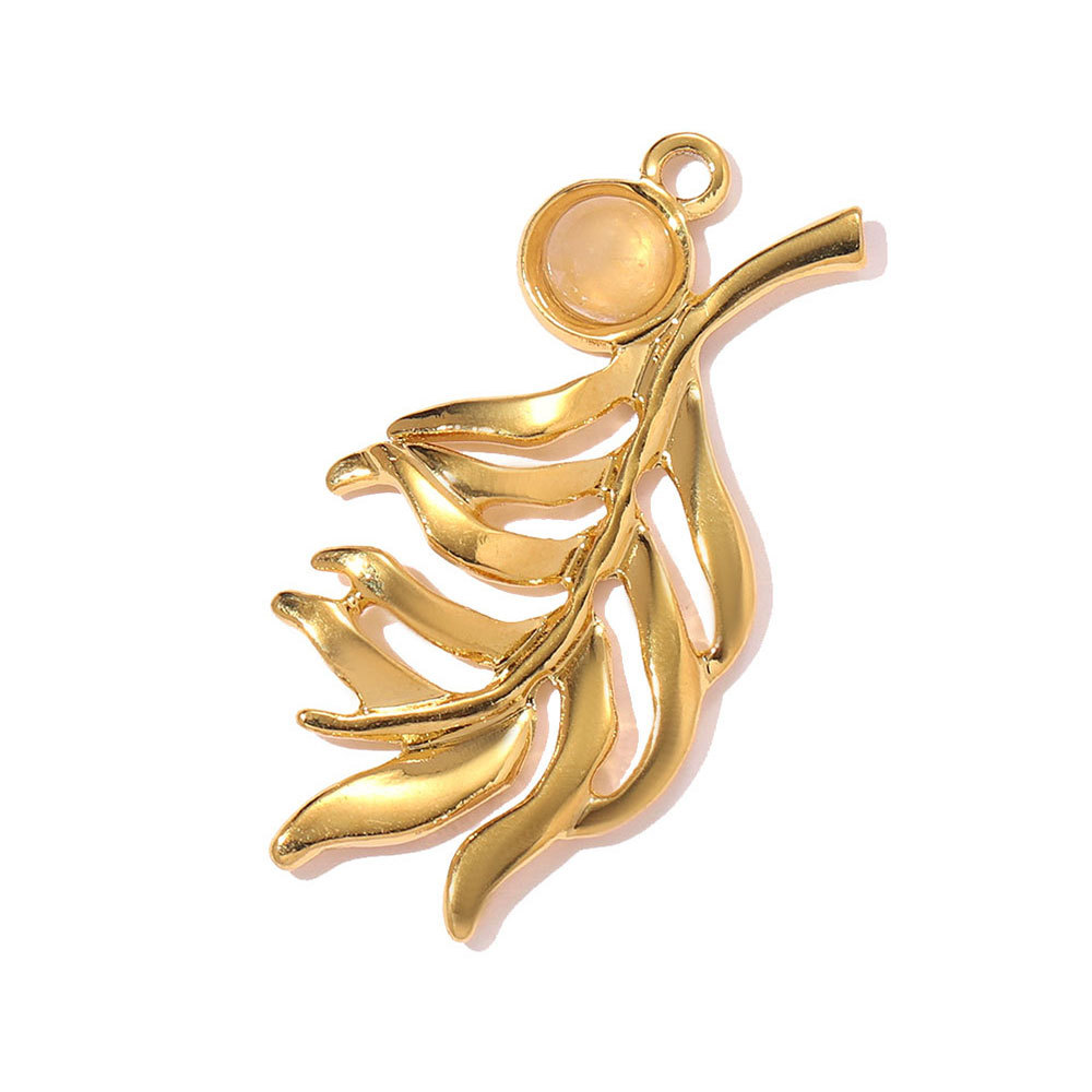 6pcs/pack Stainless Steel Waterdroop Evil Eye DIY Charm Knot Hand Bag Necklace Pendant Women Love Heart Jewelry Wholesale