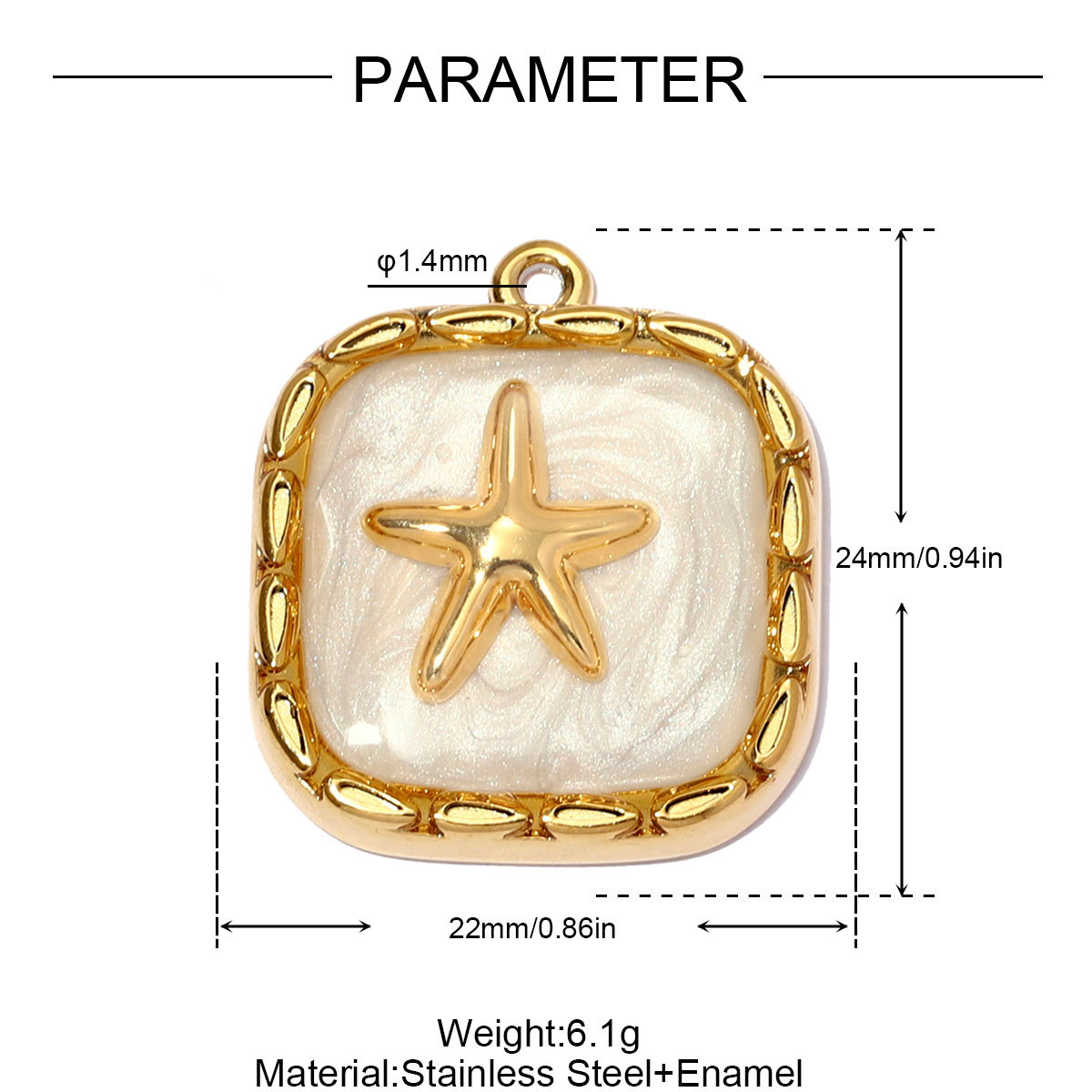 6pcs/pack Stainless Steel Resin Butterfly Starfish DIY Earring Charm Sun Flower Necklace Pendants Women Dove Bird Jewelry Wholesale