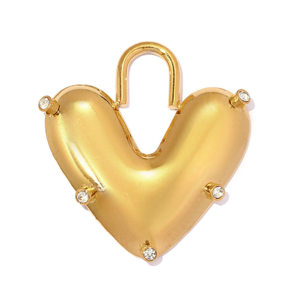 6pcs/pack Large Stainless Steel Enamel Eye DIY Earring Charms Flower Garland Necklace Pendant Woman Heart Sun Jewelry Wholesale
