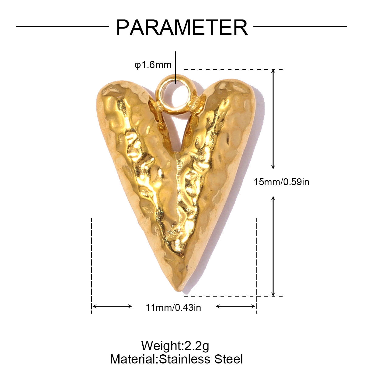 6pcs/pack Stainless Steel Enamel Strawberry Airplane DIY Charms Clover Heart Necklace Pendants Woman Horseshoe Jewelry Wholesale