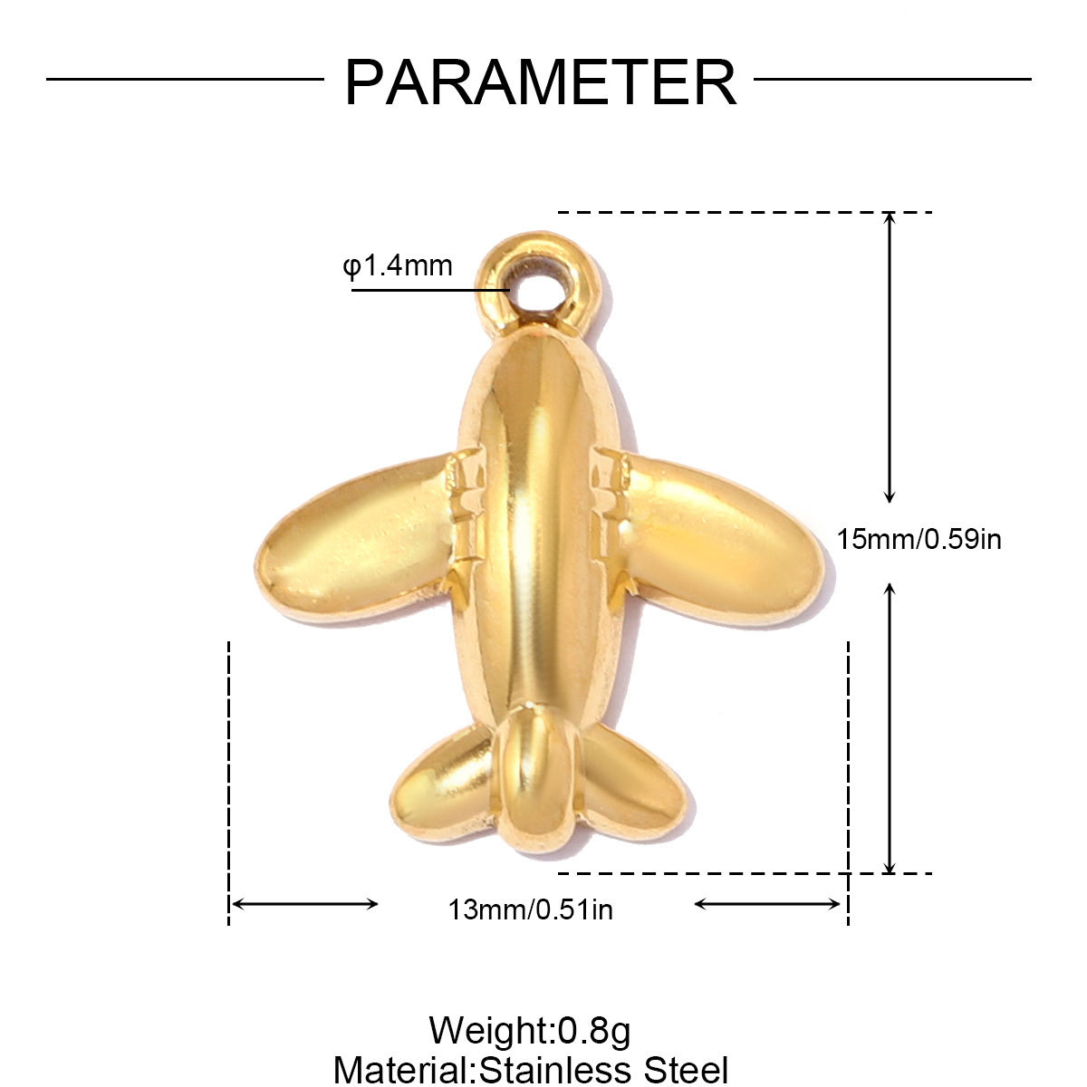 6pcs/pack Stainless Steel Enamel Strawberry Airplane DIY Charms Clover Heart Necklace Pendants Woman Horseshoe Jewelry Wholesale