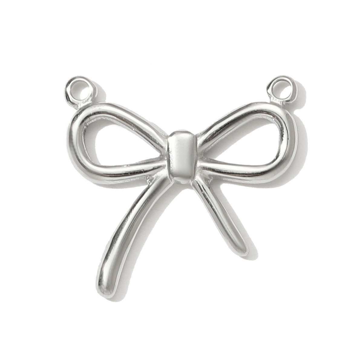 6pcs/pack Mirror Polish Heart Wing Necklace Pendant Stainless Steel Coffee Cup Hammer DIY Charm Women Baseball Cap Jewelry