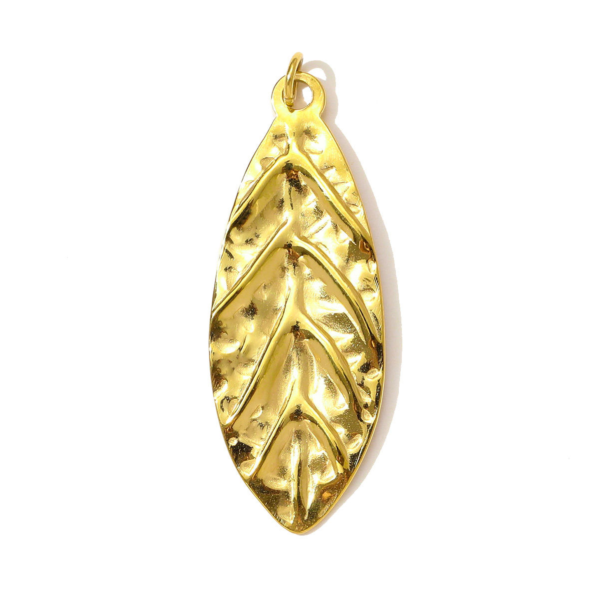 6pcs/pack High Polish Rhinestone Sun Necklace Pendant Stainless Steel Snake Leaf DIY Earring Charm Women Crescent Moon Jewelry