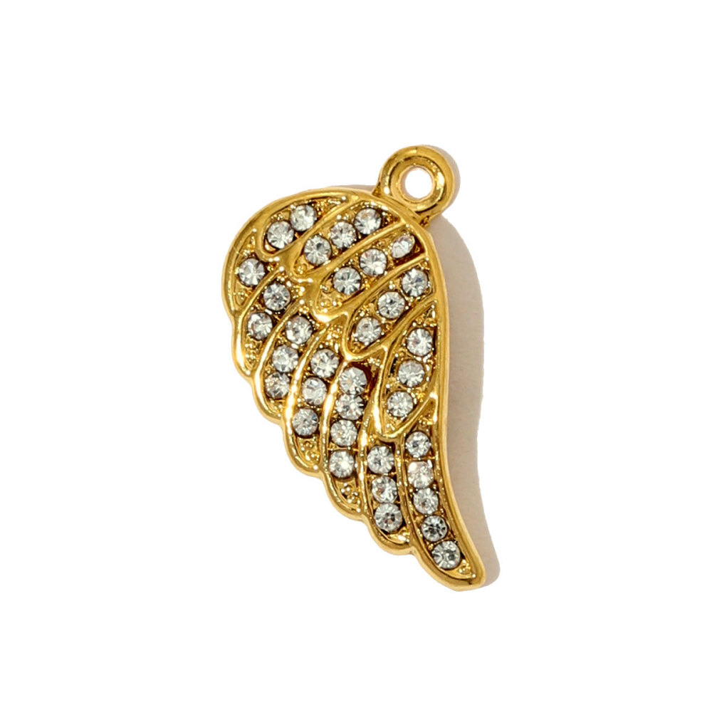 6pcs/pack Fashion Stainless Steel Rhinestone Butterfly Necklace Pendants 3D Coffee Cup DIY Earring Charms Women Jewelry Wholesale
