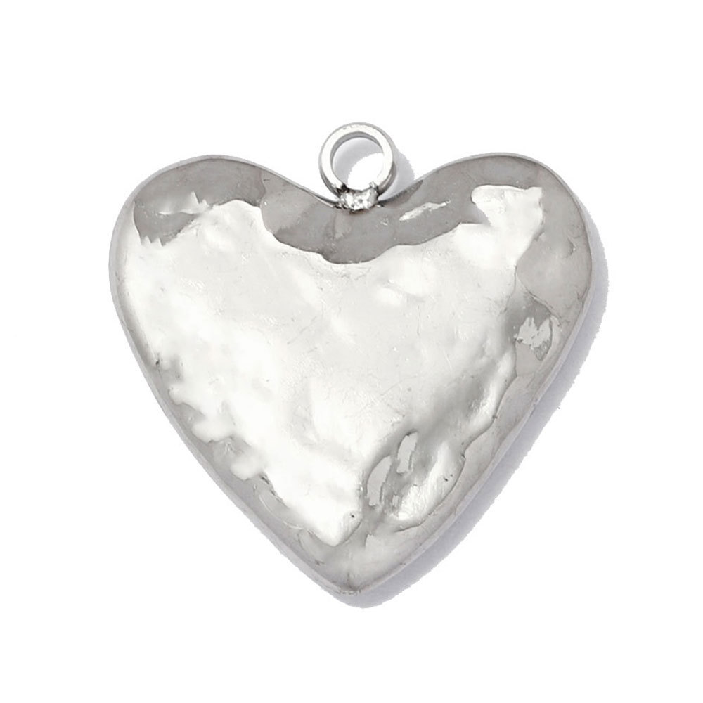 6pcs/pack Stainless Steel Shell Star Rose DIY Charms Coffee Cup Heart Necklace Pendant Woman Rabbit Moon Star Jewelry Wholesale