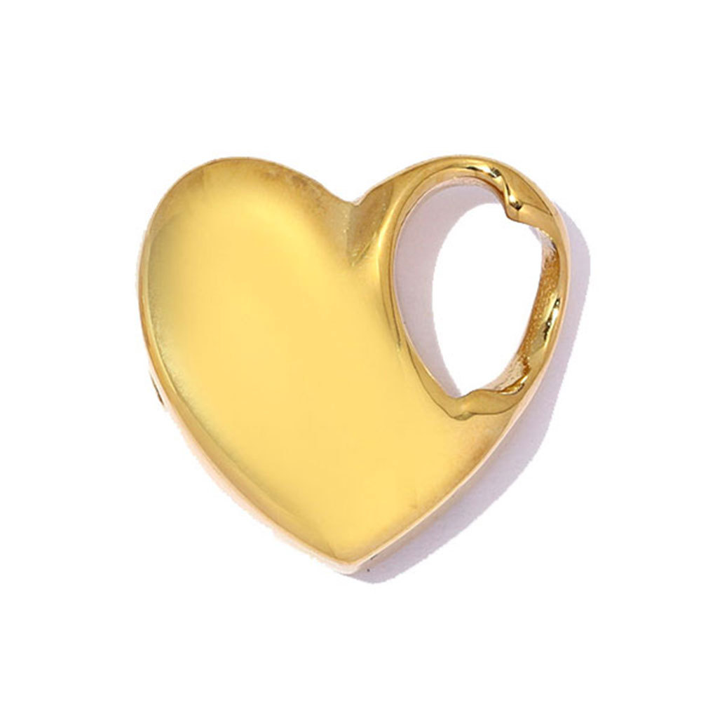 6pcs/pack Stainless Steel Shell Star Rose DIY Charms Coffee Cup Heart Necklace Pendant Woman Rabbit Moon Star Jewelry Wholesale