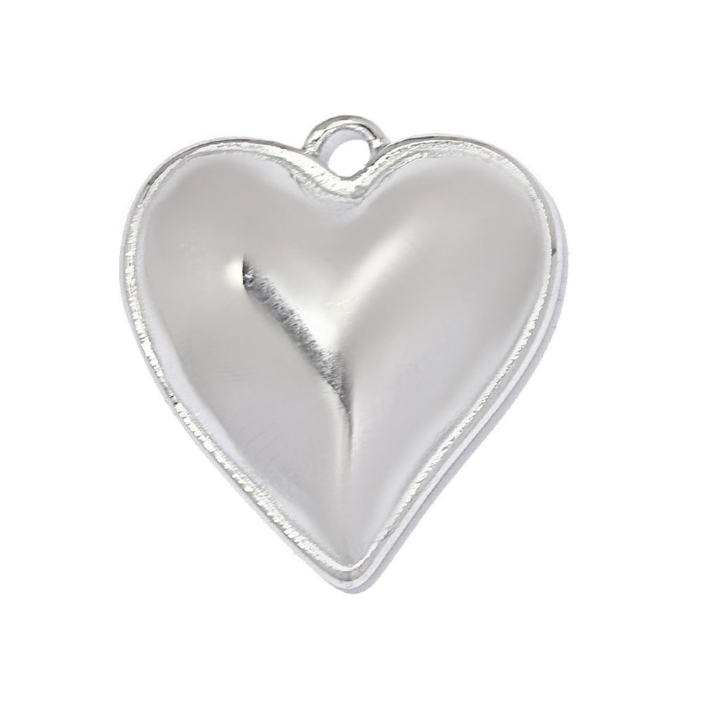 6pcs/pack Stainless Steel Shell Star Rose DIY Charms Coffee Cup Heart Necklace Pendant Woman Rabbit Moon Star Jewelry Wholesale