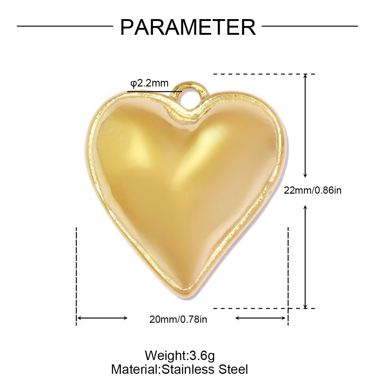 6pcs/pack Stainless Steel Shell Star Rose DIY Charms Coffee Cup Heart Necklace Pendant Woman Rabbit Moon Star Jewelry Wholesale