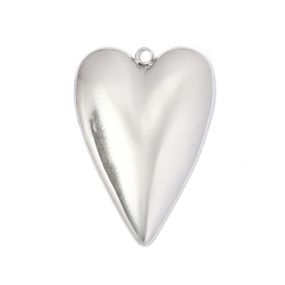 6pcs/pack Stainless Steel Enamel Headset DIY Earring Charm Magician Heart Necklace Pendant Woman Zircon Cross Jewelry Wholesale