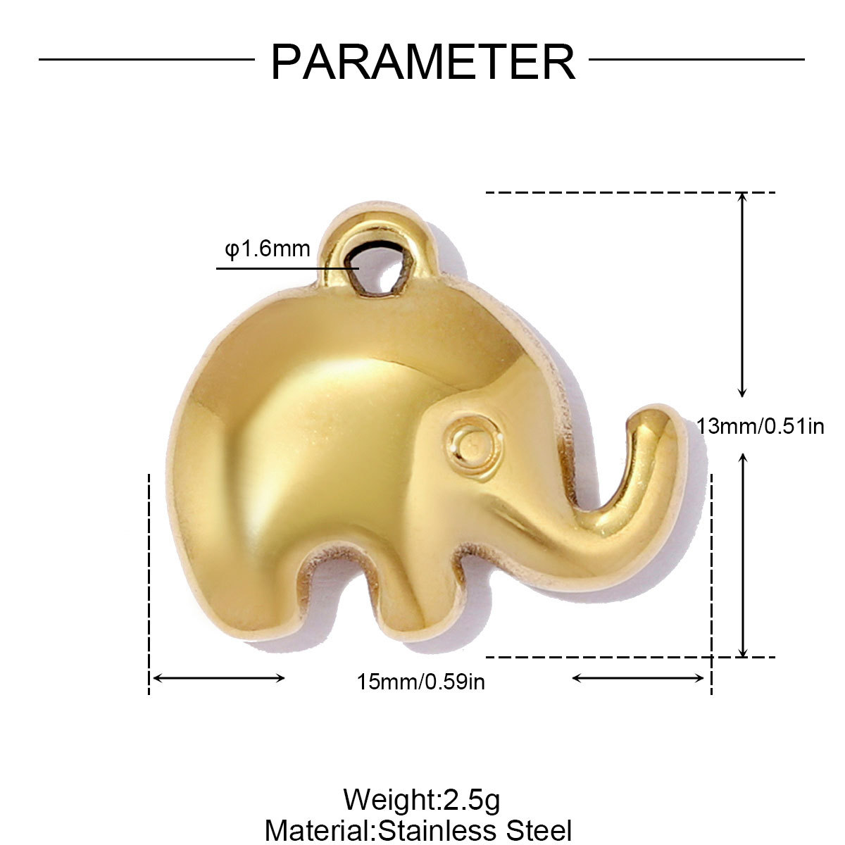 6pcs/pack Stainless Steel Baseball Cap DIY Earring Charms Elephant Airplane Necklace Pendant Woman Holy Mother Jewelry Wholesale