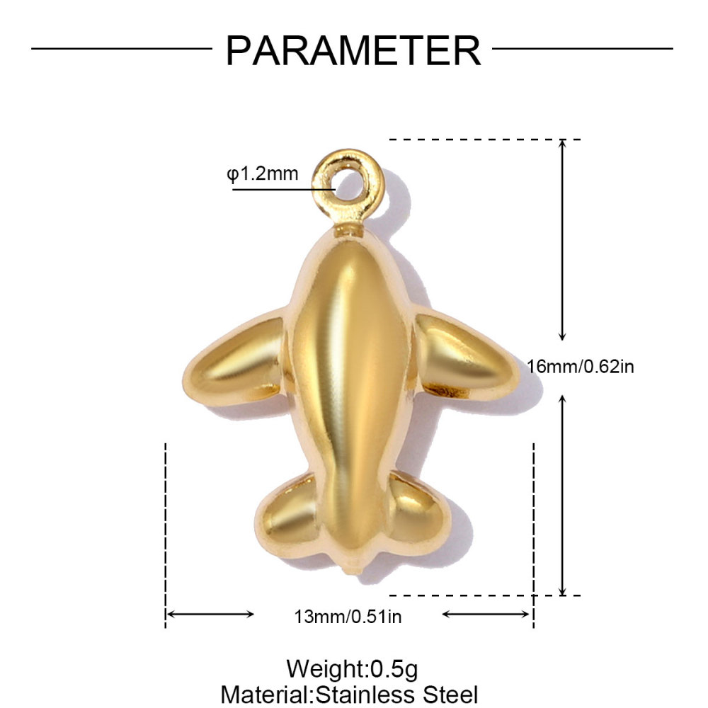 6pcs/pack Stainless Steel Baseball Cap DIY Earring Charms Elephant Airplane Necklace Pendant Woman Holy Mother Jewelry Wholesale