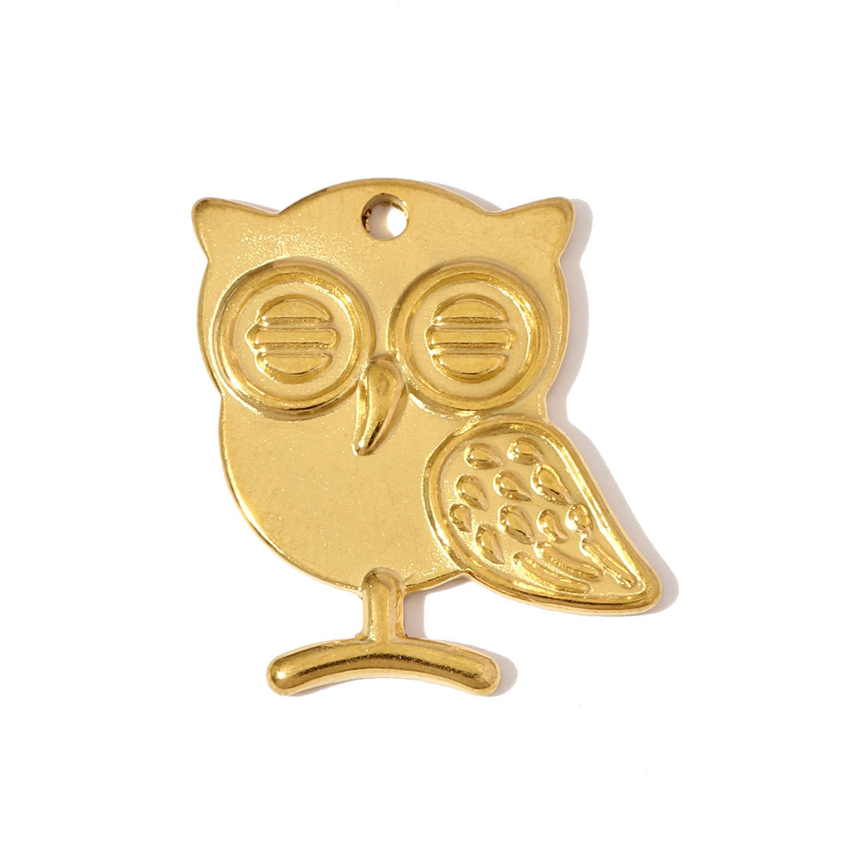 6pcs/pack Never Fade Stainless Steel Bowknot Owl Fish Necklace Pendants Crown Heart DIY Earring Charms Women Cat Flower Jewelry