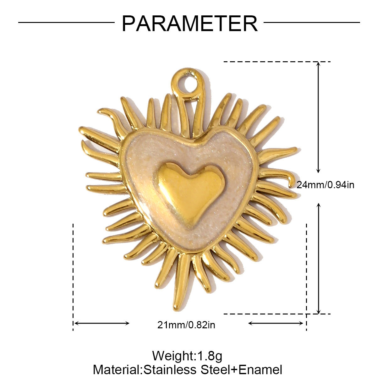 6pcs/pack French Retro Stainless Steel Butterfly Heart Necklace Pendants Flower Clover DIY Earring Charms Women Evil Eye Mask Jewelry