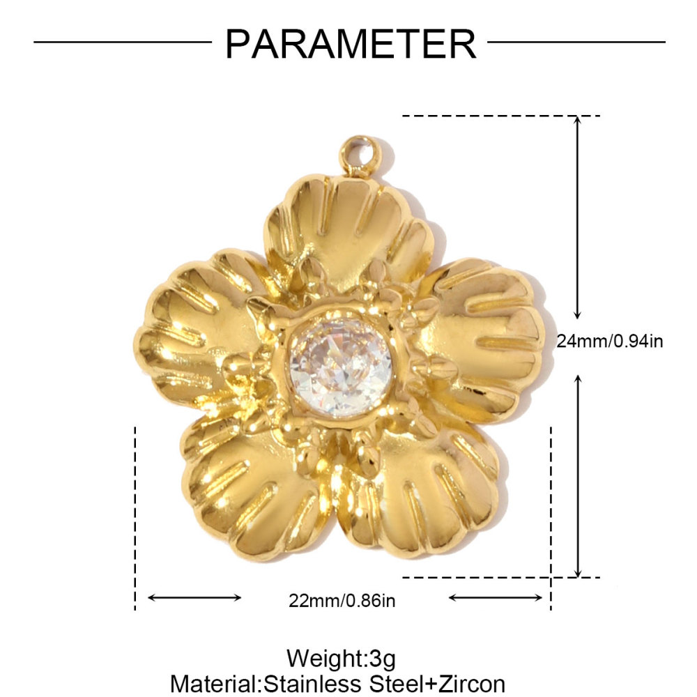6pcs/pack Stainless Steel Rhinestone Sneakers Heart Pendants Swallow Elephant DIY Earring Charms Women Flower Sun Star Jewelry
