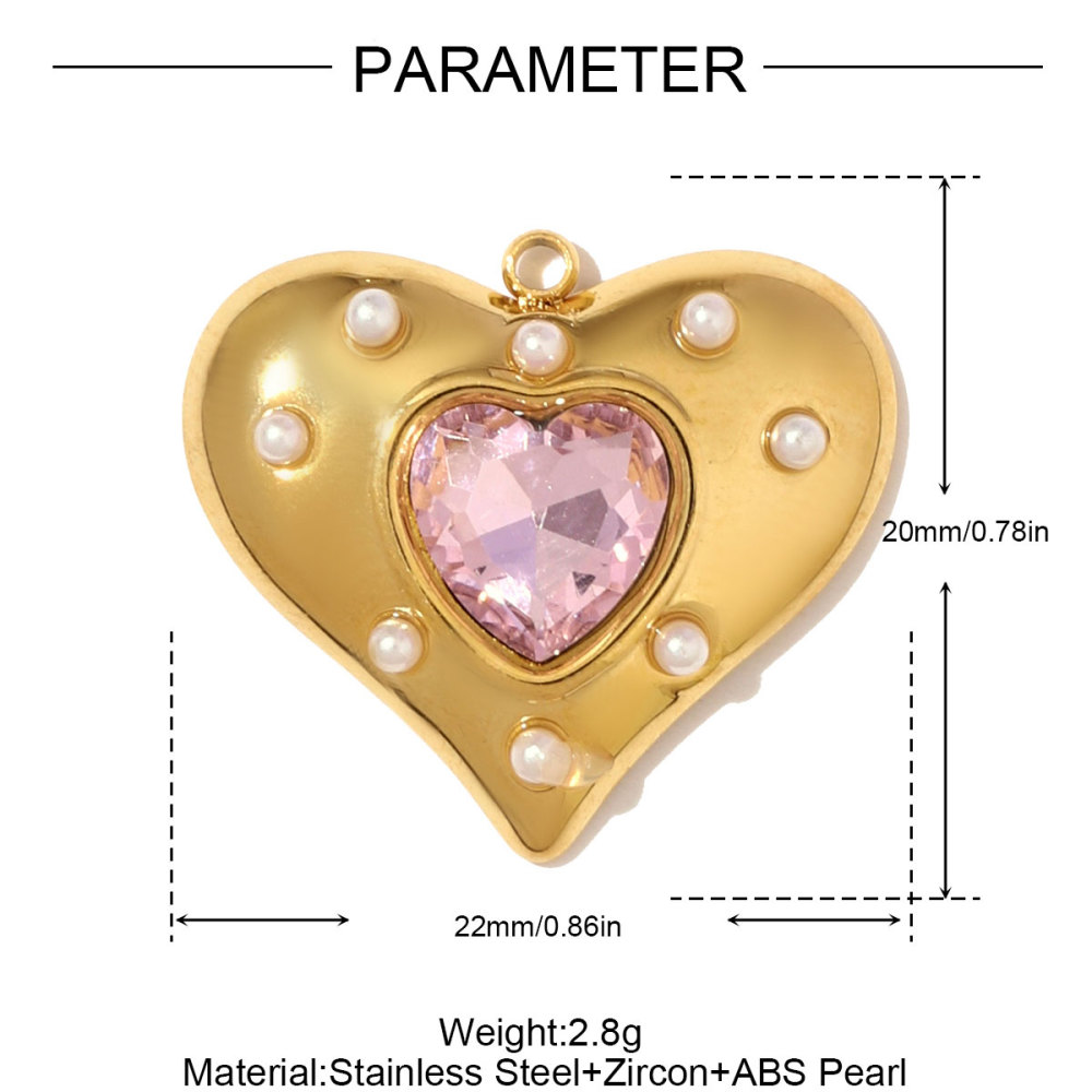 6pcs/pack French Retro Stainless Steel Rose Maple Leaf Pendants Love Heart Cross DIY Earring Charms Women Butterfly Flower Jewelry