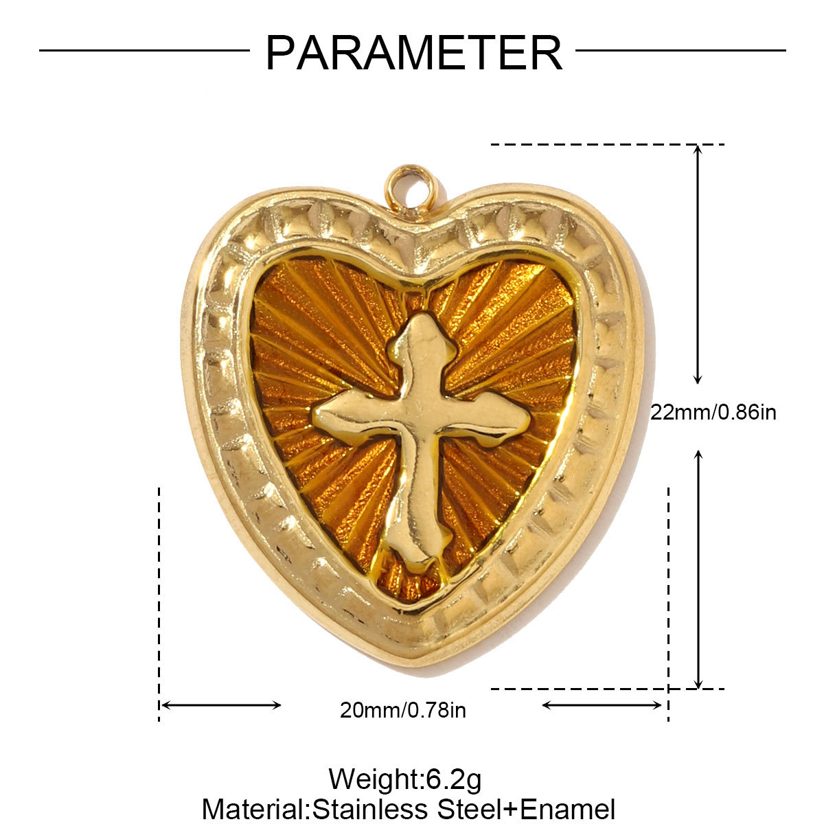 6pcs/pack French Retro Stainless Steel Rose Maple Leaf Pendants Love Heart Cross DIY Earring Charms Women Butterfly Flower Jewelry