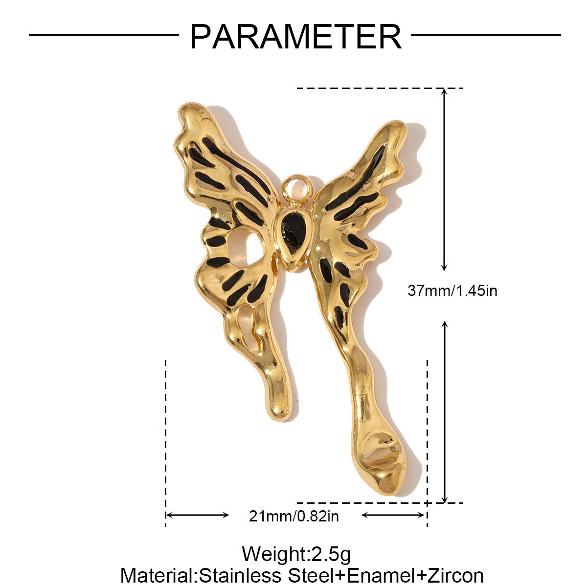 6pcs/pack French Retro Stainless Steel Rose Maple Leaf Pendants Love Heart Cross DIY Earring Charms Women Butterfly Flower Jewelry