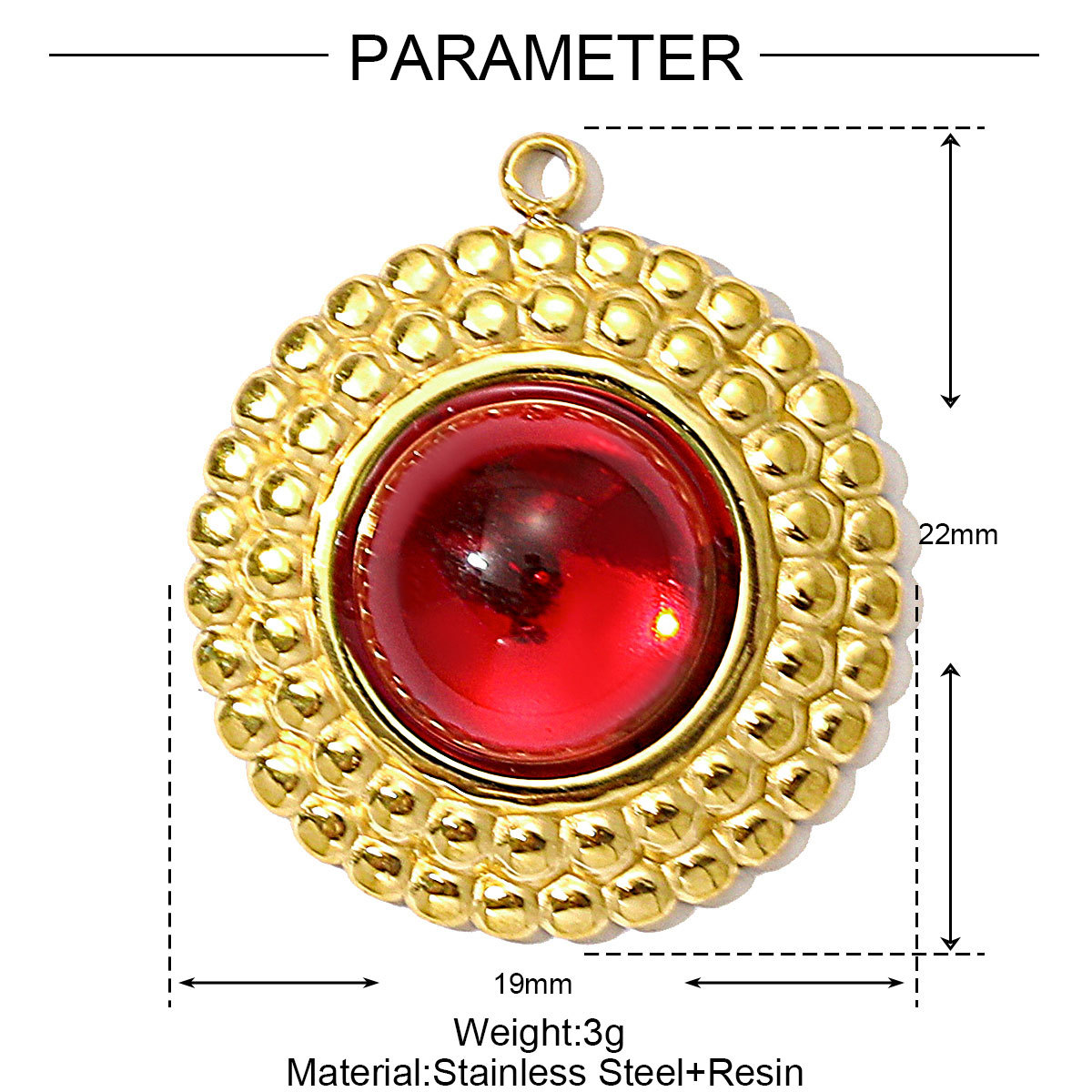 6pcs/pack Retro Stainless Steel Natural Stone Oval Round Necklace Pendant Red Agate Crab DIY Charm Women Geometric Jewelry