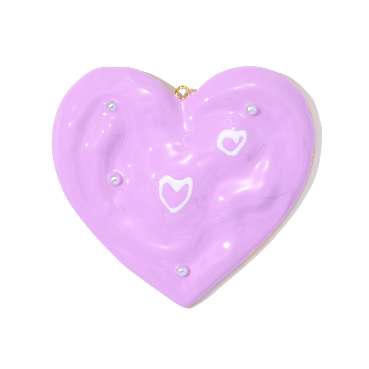 6pcs/pack Fashion Stainless Steel Enamel Big Heart DIY Earring Charms Life Tree Necklace Pendant Women Love Jewelry Wholesale